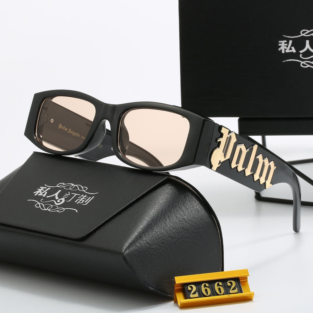 Fashionable HD Letter Sunglasses for Men and Women