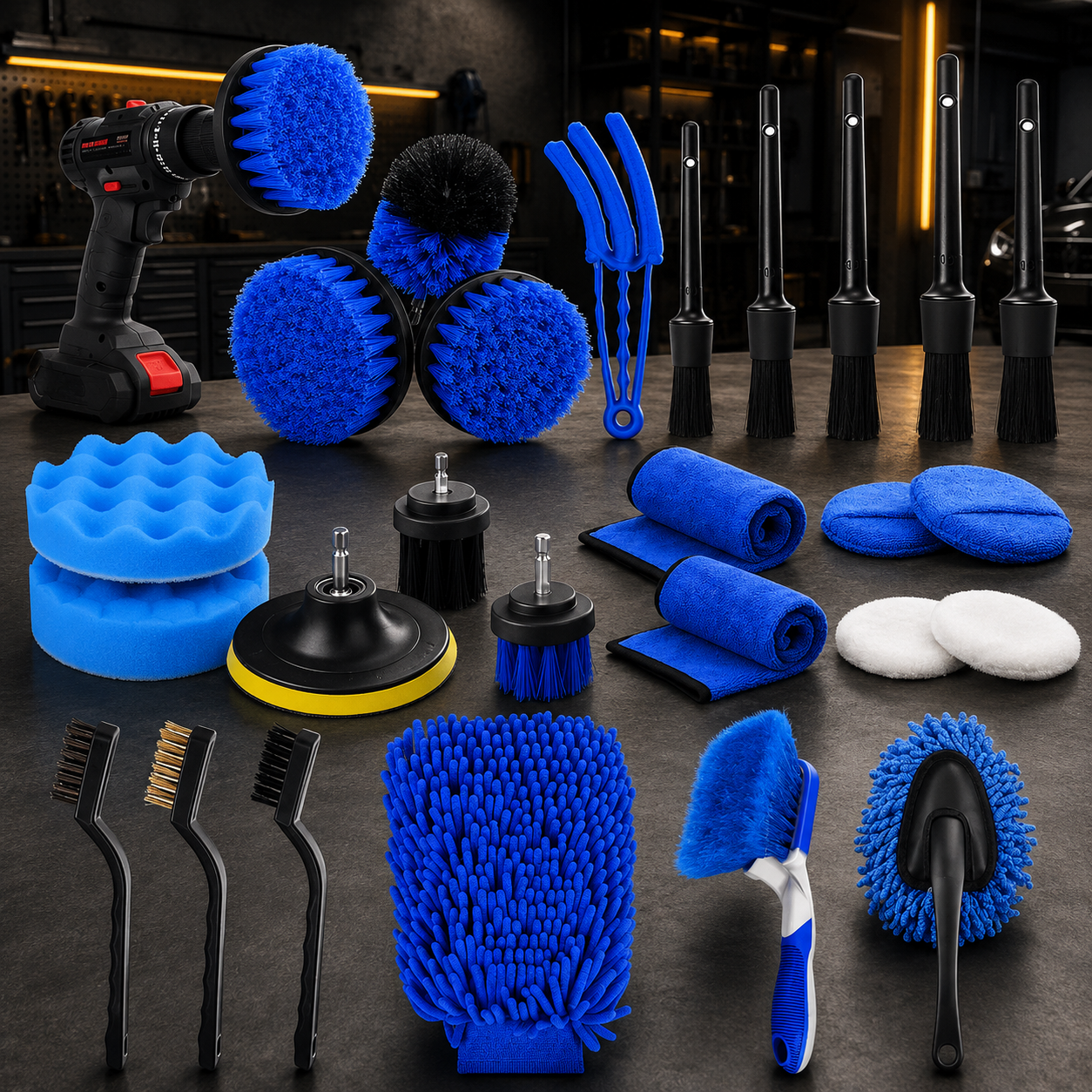 TWG Detailing Brush Set 26 Pcs