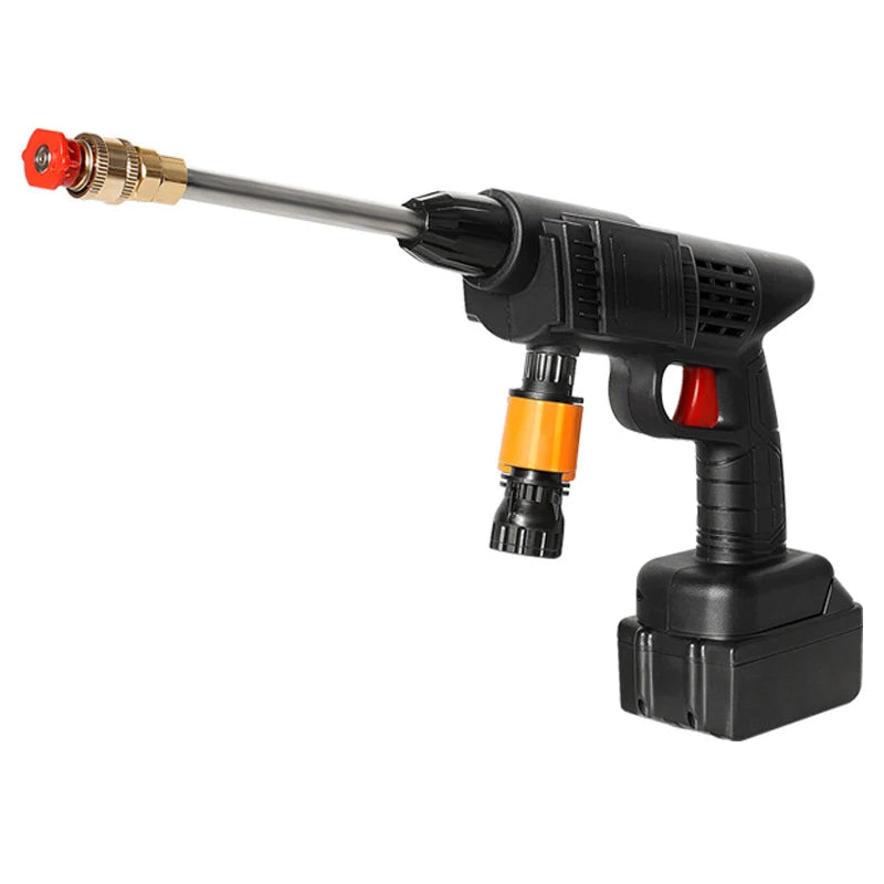 Portable High Pressure Washer 30Bar Water Gun Household Lithium Battery Charging Wireless Spray Cleaner Pump Washing Machine
