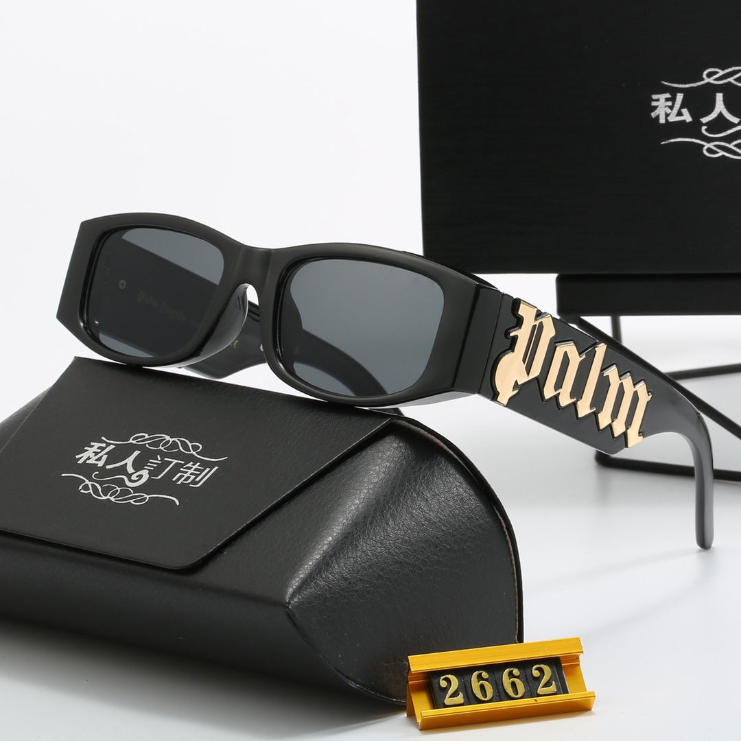 Fashionable HD Letter Sunglasses for Men and Women