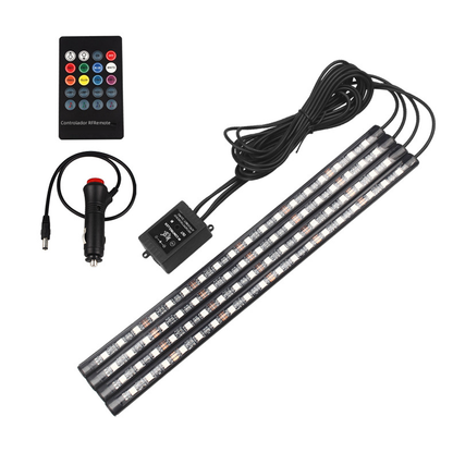 48 72 LED One to Four Silicone Car Ambient Lights